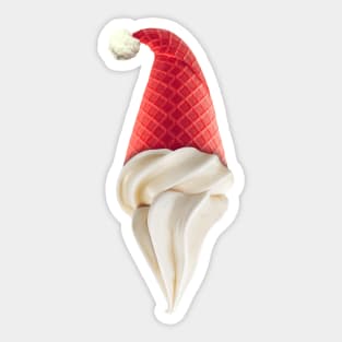 Santas Ice Cream Sticker